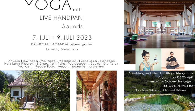 Sommer Yoga Retreat TamanGa 7.-9.7.23